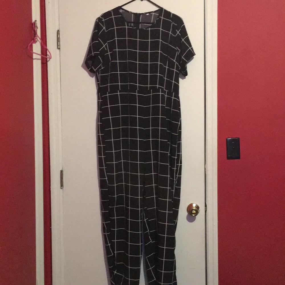 Checkered Jumpsuit